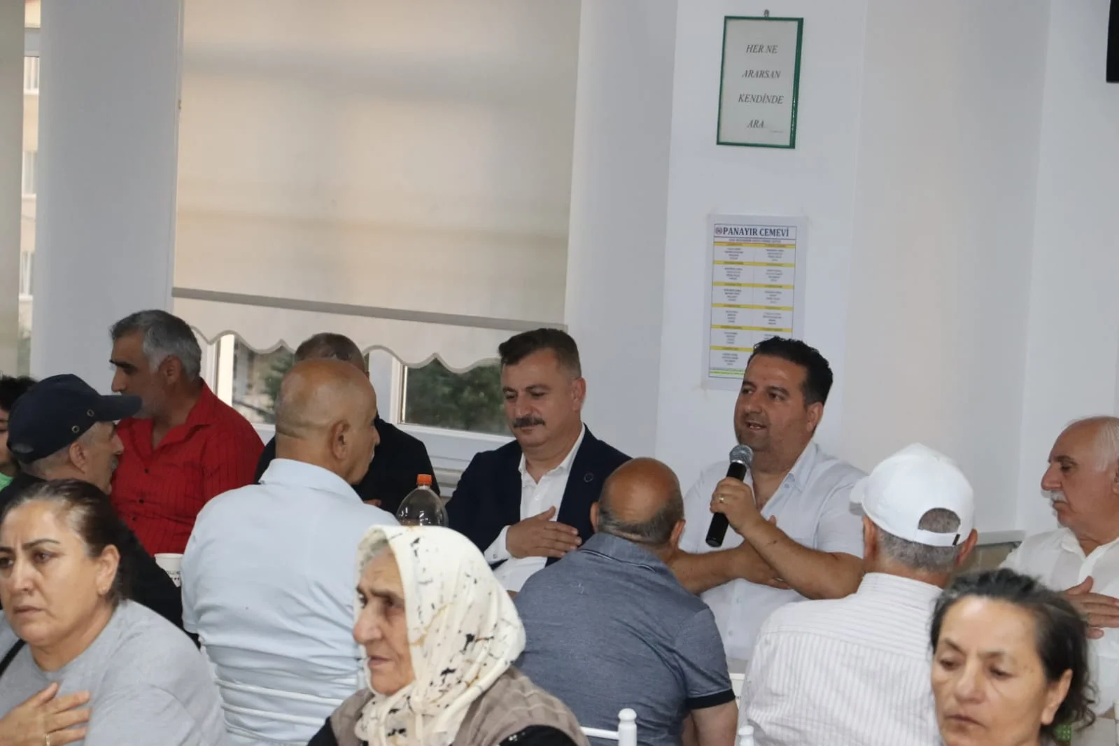 Anahtar Parti Bursa'dan Panayır Cemevi'nde Muharrem iftar ziyareti