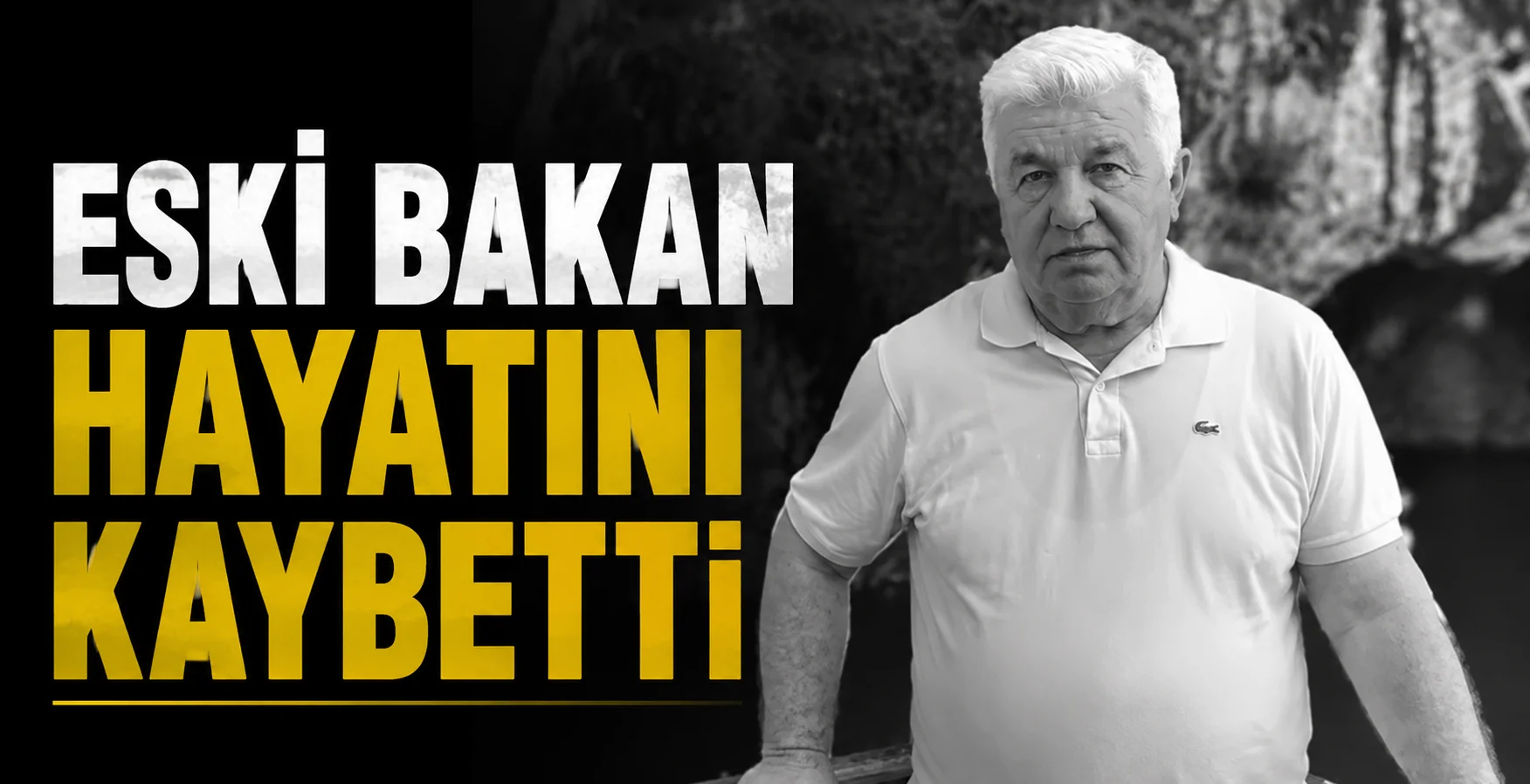 Eski Devlet Bakanı Burhan Kara kalp krizi sonucu yaşamını yitirdi
