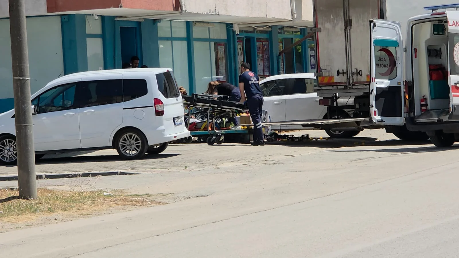 İnegöl'de market deposunda korkutan olay!