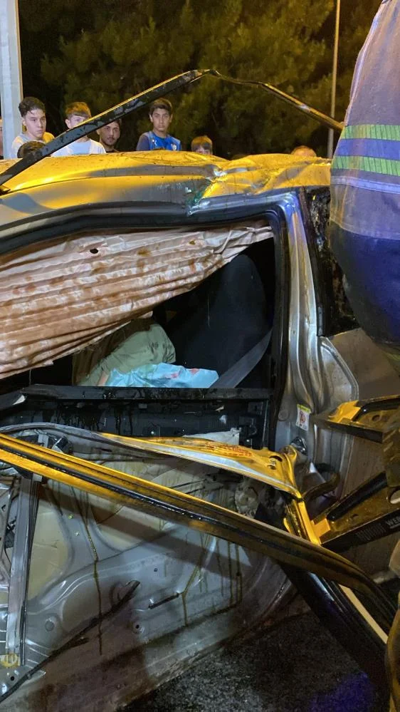 Feci kaza kamerada! Kazanın son hali yürekleri sızlattı