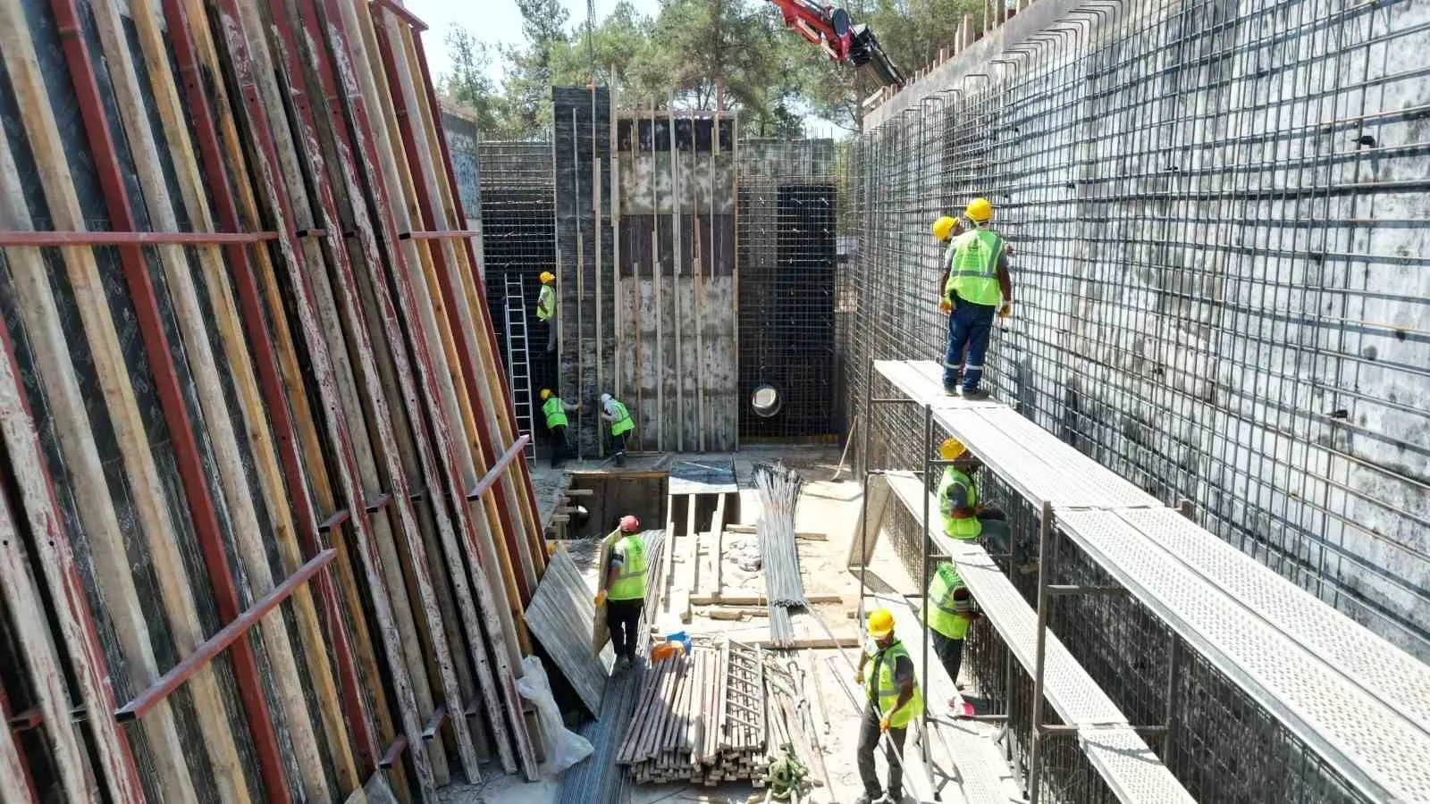 Büyükşehir’den Demirtaş’a 10 bin metreküplük yeni su deposu