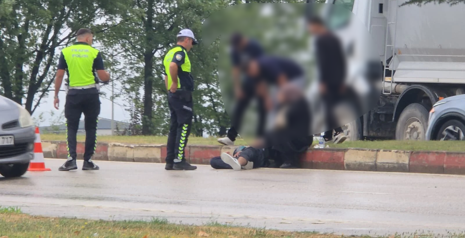 İnegöl'de yağmur faciayı getirdi! 1'i ağır 2 yaralı