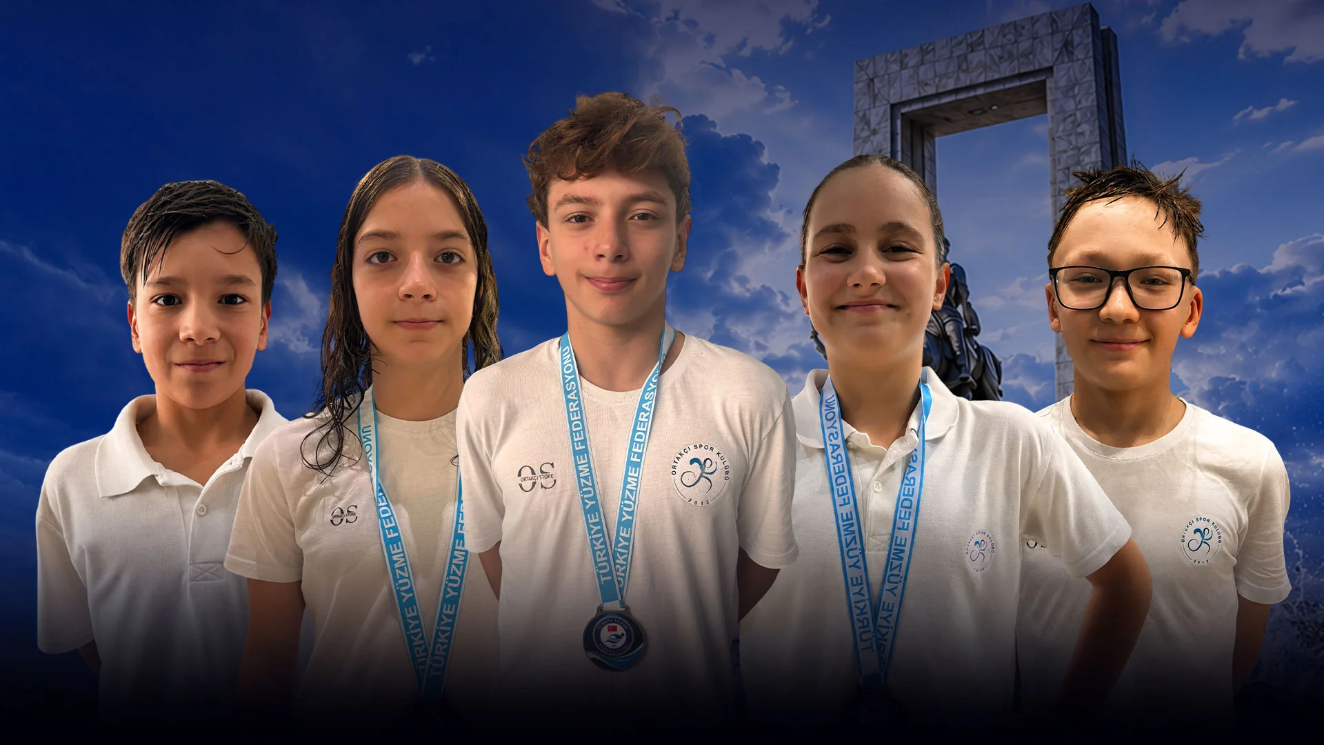 İnegöllü Yüzücüler Türkiye'ye Damga Vurdu! Ortakçı Spor Kulübü'nden Madalya Yağmuru