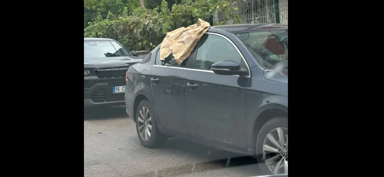 İnegöl’de İnsanlık Ölmemiş Dedirten Görüntü! Bir de Not Bıraktı