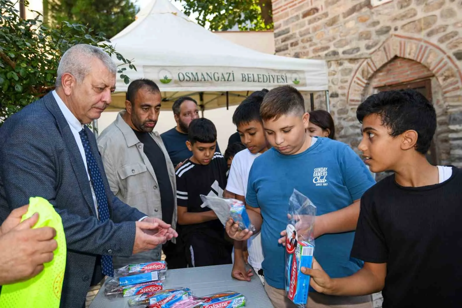Osmangazi’de çocukların yüzünü güldüren buluşma