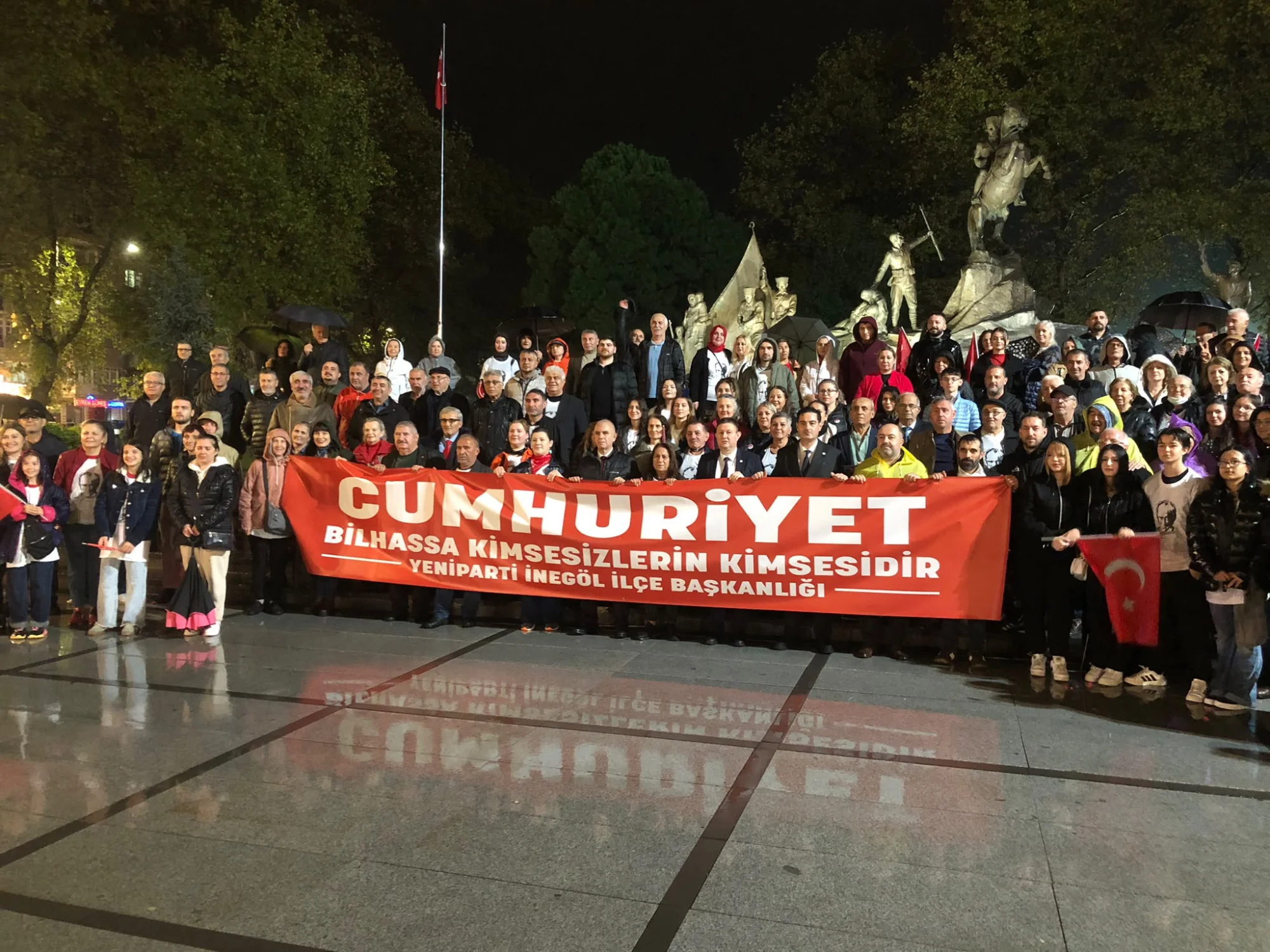 Yeni Parti İnegöl İlçe Başkanı Erkan Dönmez’den 29 Ekim Cumhuriyet Bayramı Mesajı